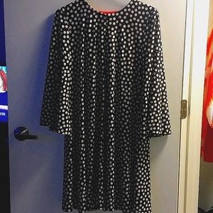 Julian Taylor Classic Polka Dot Dress